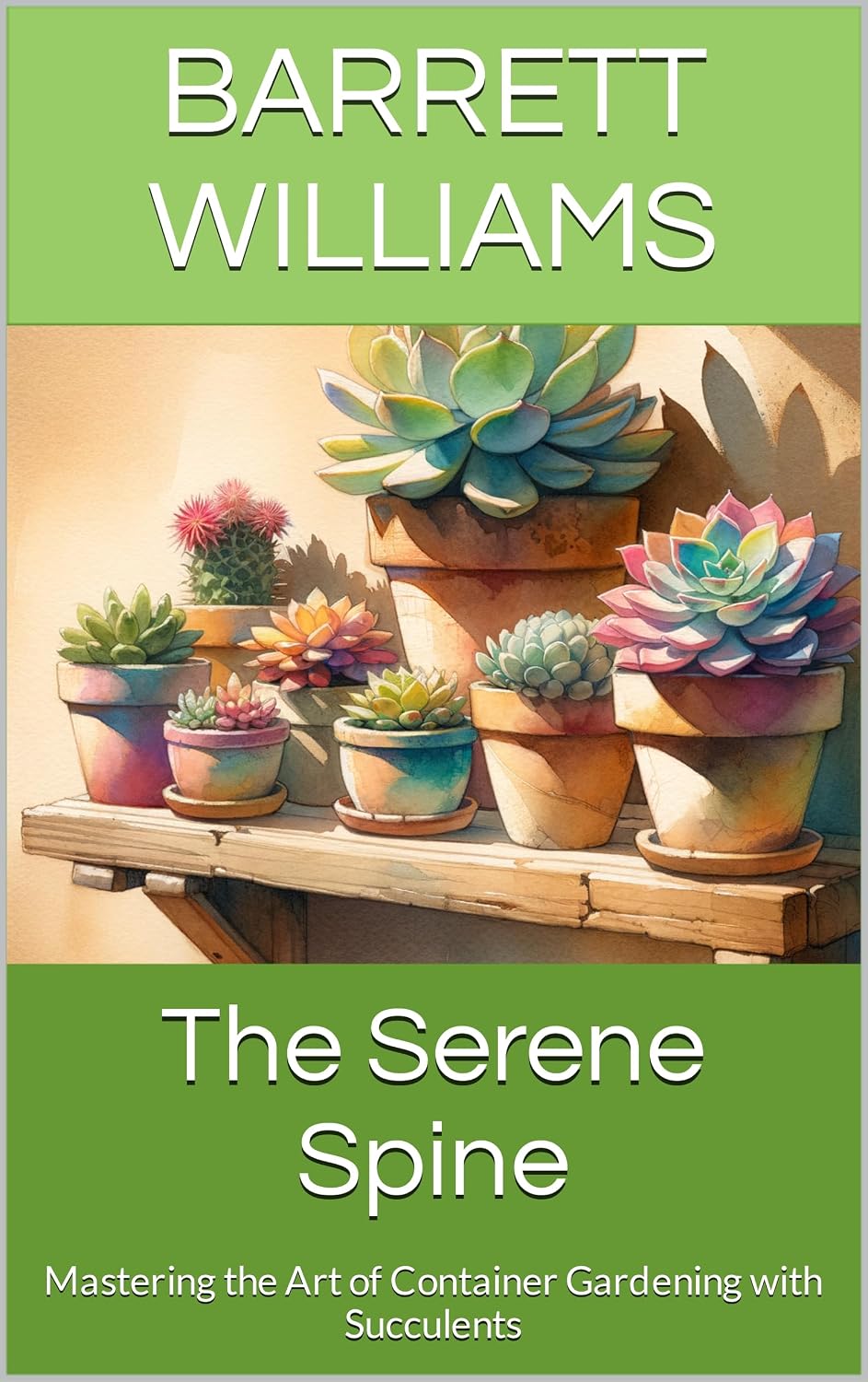 capítulo por capítulo baixar The Serene Spine: Mastering the Art of Container Gardening with Succulents (Greenthumb Delights: Mastering Container Gardening Techniques) (English Edition)