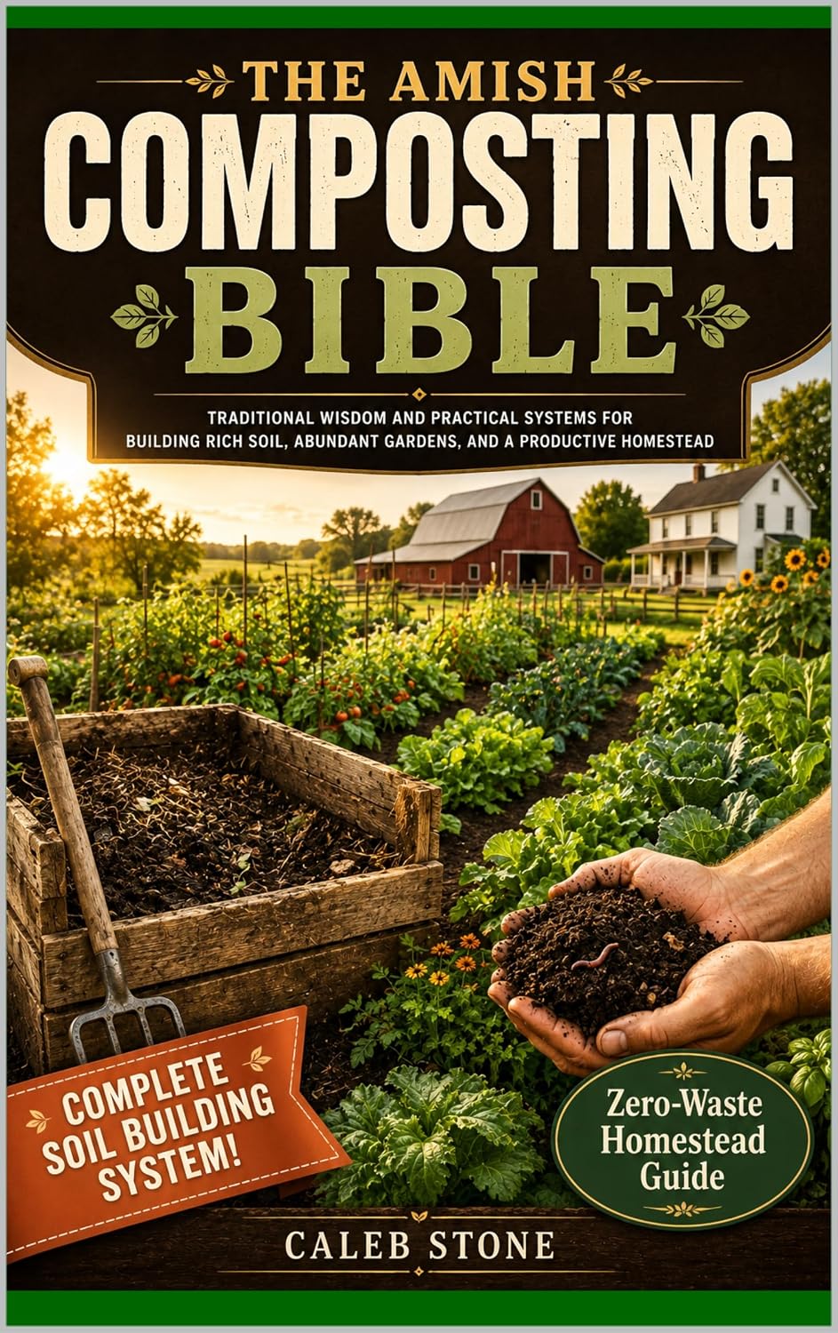 capítulo por capítulo baixar The Amish Composting Bible: Traditional Methods for Building Rich Living Soil — Manure Composting, Green Manures, Cover Crops, and the Complete No-Waste Homestead Soil System (English Edition)
