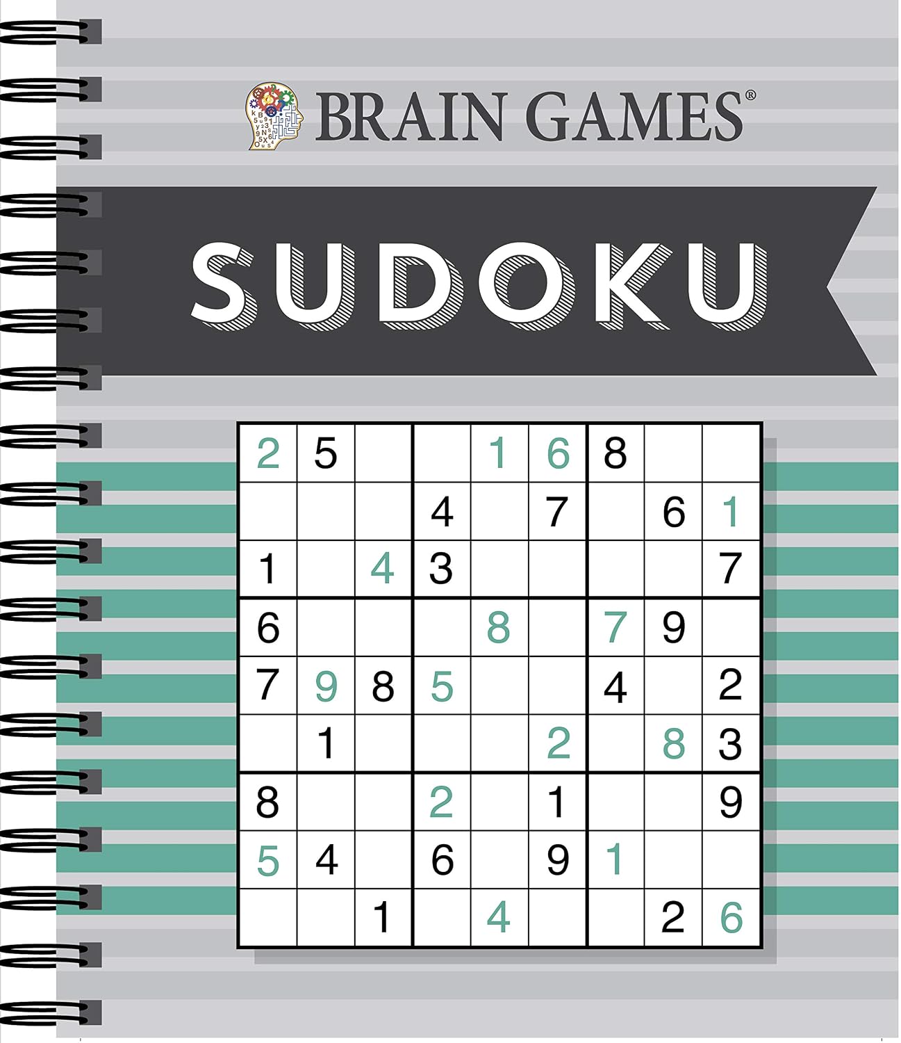 ler totalmente Brain Games - Sudoku (Green)