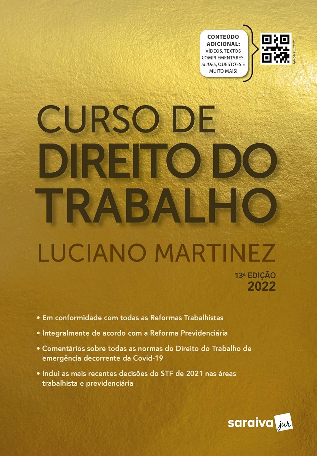 Curso de direito do trabalho - Relações individuais, sindicais e coletivas do trabalho -13ª edição 2022 baixar livro de graça