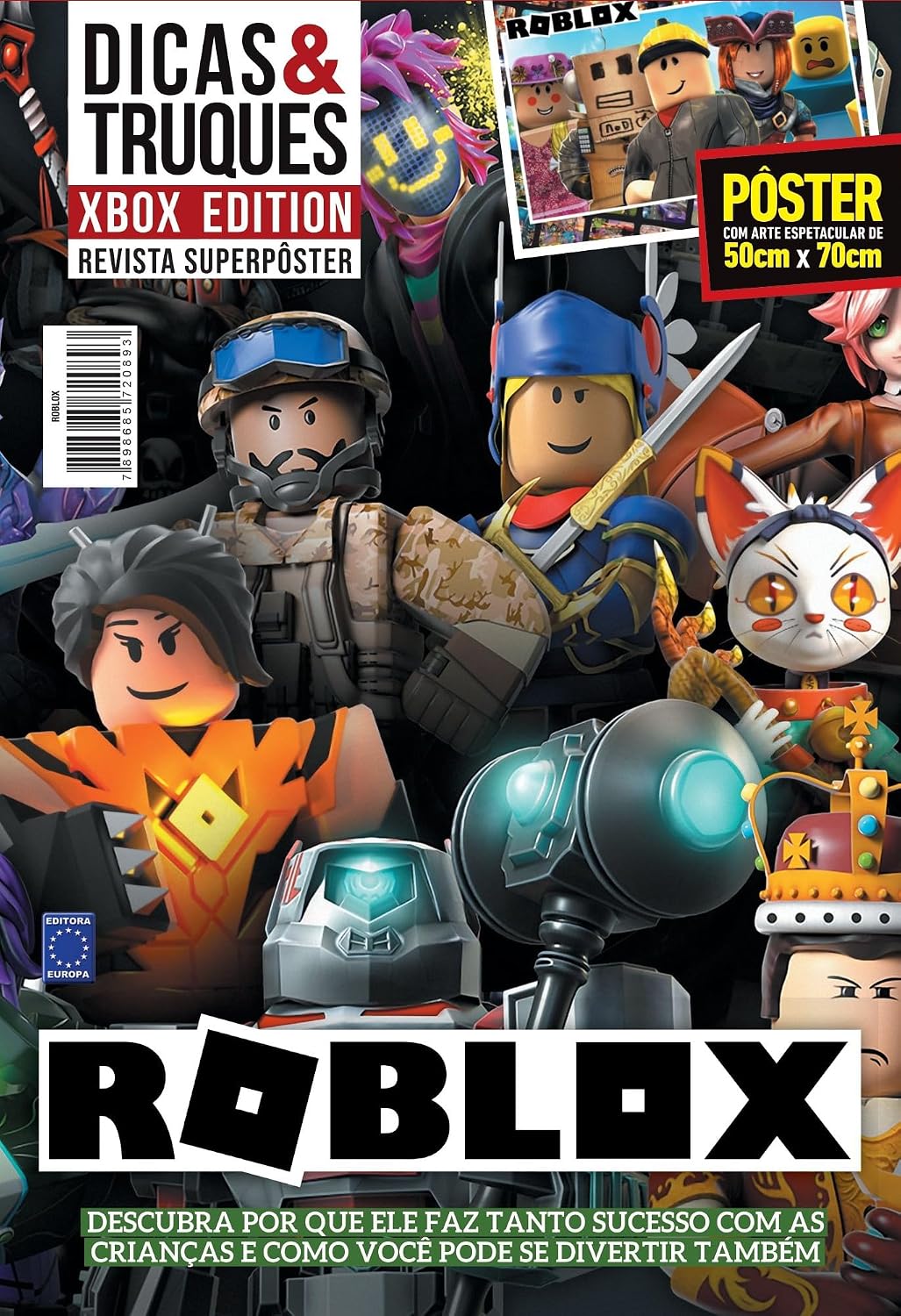ler totalmente Roblox - Superpôster Dicas e Truques Xbox Edition