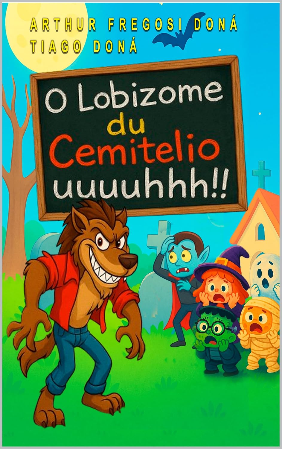 ler totalmente O Lobizome Du Cemitelio: uuuuhh
