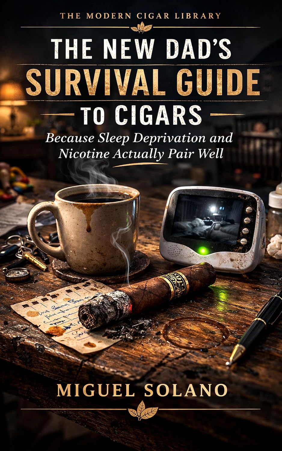 The New Dad's Survival Guide to Cigars: Because Sleep Deprivation and Nicotine Actually Pair Well (English Edition) baixar livro de graça