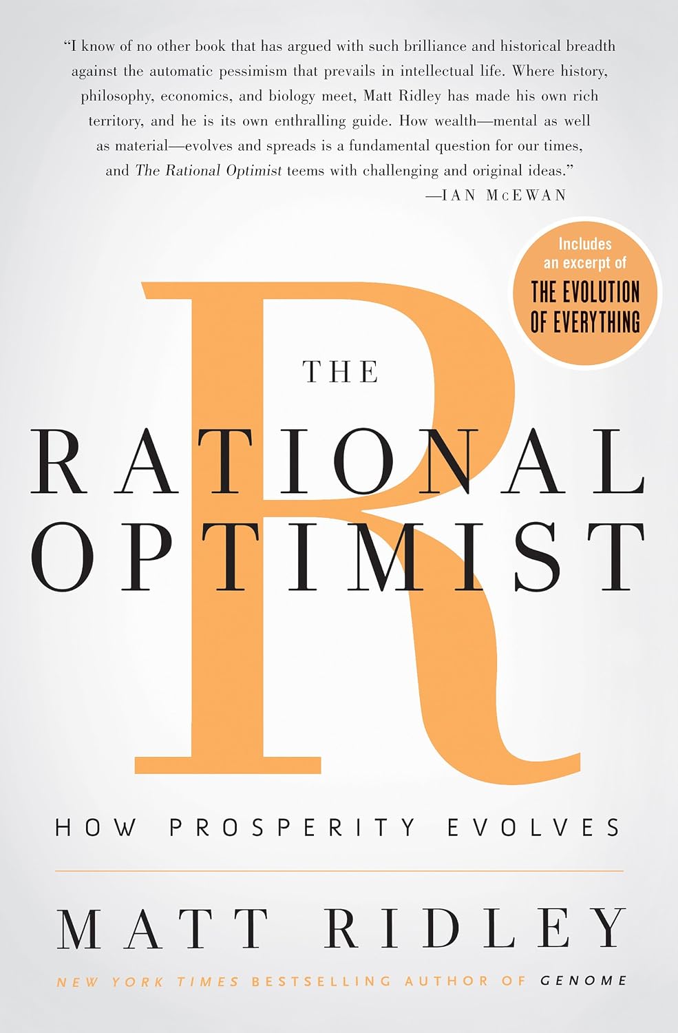 ler totalmente The Rational Optimist: How Prosperity Evolves (P.S.) (English Edition)