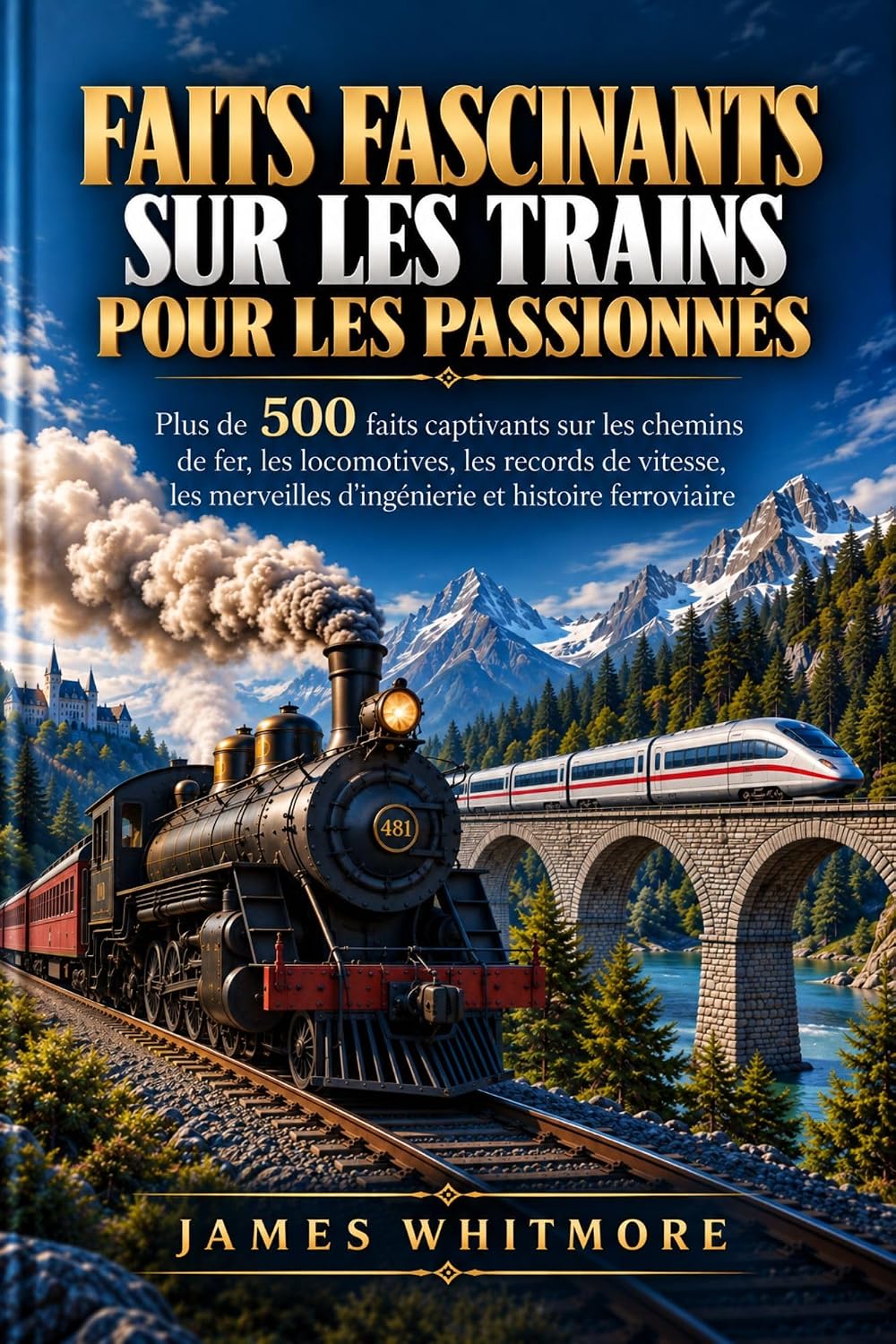 FAITS FASCINANTS SUR LES TRAINS POUR LES PASSIONNÉS: Plus de 500 faits captivants sur les chemins de fer, locomotives, records de vitesse, merveilles d'ingénierie... et histoire ferroviaire (French Edition) baixar o livro de graça