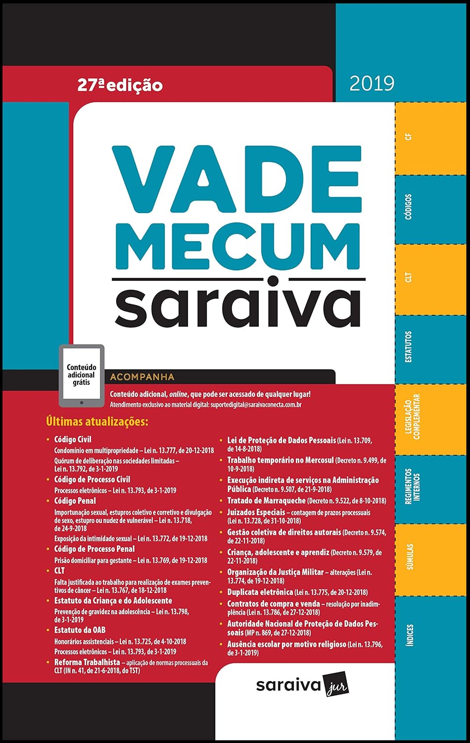 Vade Mecum Saraiva: Tradicional - 27ª edição de 2019 baixar livro de graça
