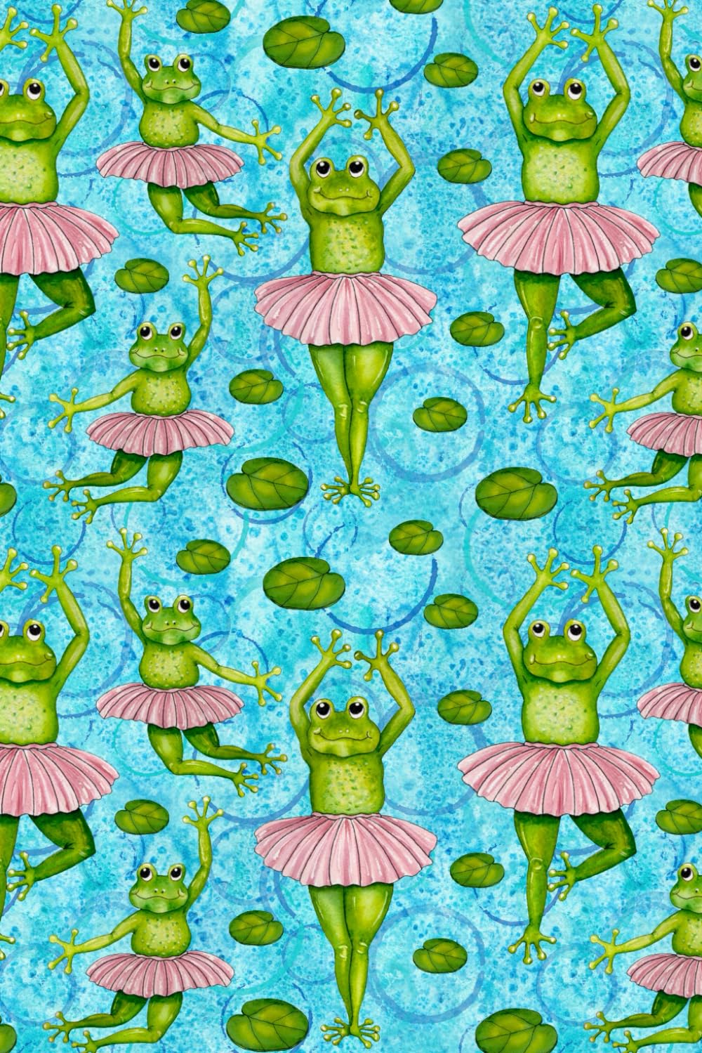 ler totalmente Notebook - Ballet Dancing Frogs in Pink Tutus!: 6 x 9 inch lined notebook with 120 blank pages ready for your notes, lists and ideas. A perfect gift for lovers of dance and whimsical characters!