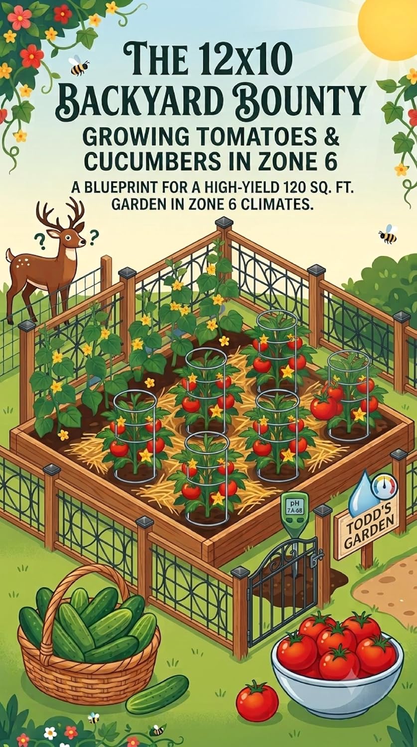 capítulo por capítulo baixar Growing Tomatoes and Cucumbers - A backyard Growing Guide in the Pacific Northwest: Soil, Watering, Seeds, Fencing, Season-long care (Todd Lammle's Authorized... Tips and Tricks Book 1) (English Edition)