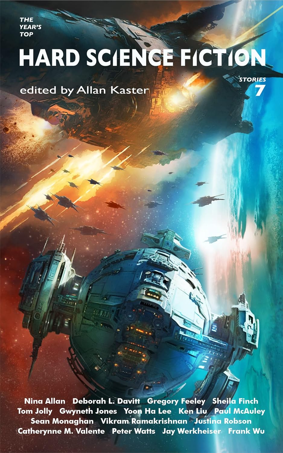 ler totalmente The Year's Top Hard Science Fiction Stories 7 (English Edition)