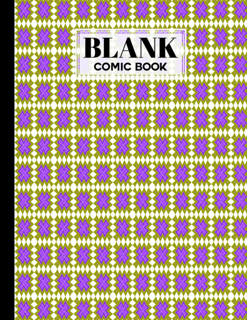 Blank Comic Book: Zigzags Cover, Draw Your Own Comics - 120 Pages of Fun and Unique Templates - A Large 8.5" x 11" Notebook by Marlies Bach baixar o livro de graça