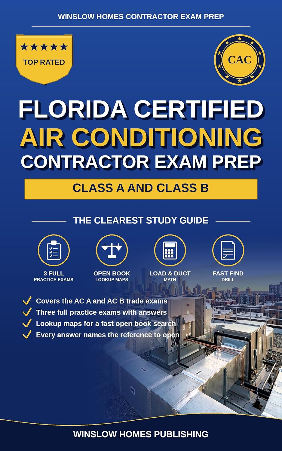 capítulo por capítulo baixar Florida Certified Air Conditioning Contractor Exam Prep: The Open Book Study Guide to Pass Your AC Contractor Exam, With 500+ Practice Questions, 3 Full... Contractor Exam Prep) (English Edition)