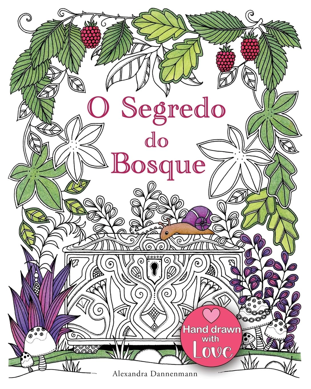 O Segredo do Bosque: Procura as jóias escondidas. Um livro para colorir para adultos. baixar livro de graça