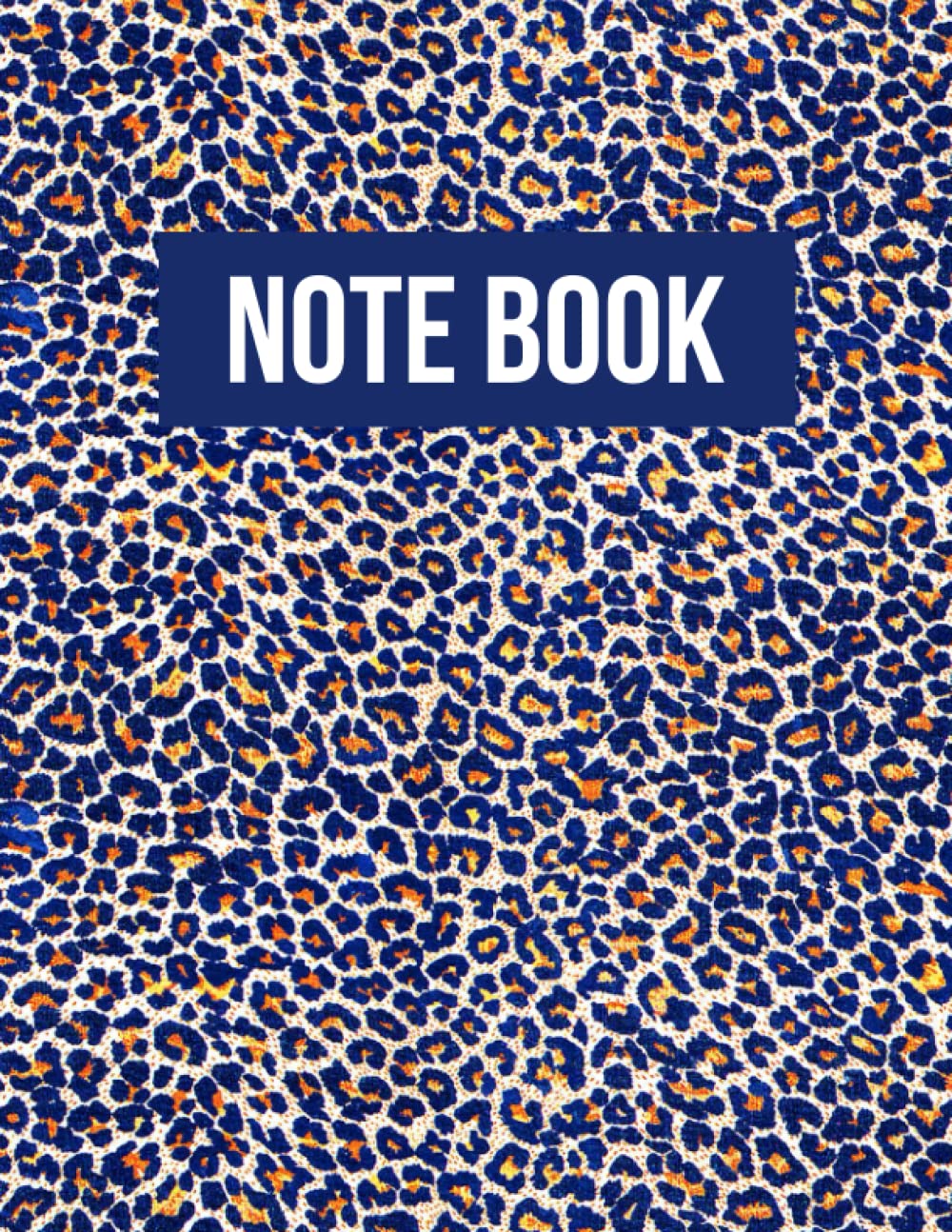 ler totalmente Blue Leopard Print Notebook: Leopard Print Composition Notebook Journal- College Ruled 100 Pages - 8.5 x 11 inches, The Perfect Leopard print composition Notebook