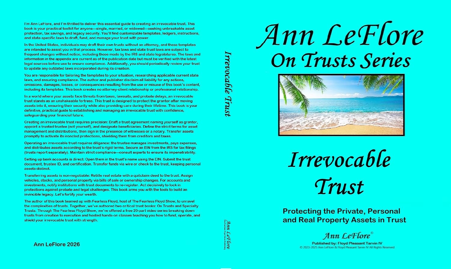 ler totalmente Irrevocable Trust: Protecting the Private, Personal and Real Properties and Assets (Ann LeFlore - On Trusts Series) (English Edition)
