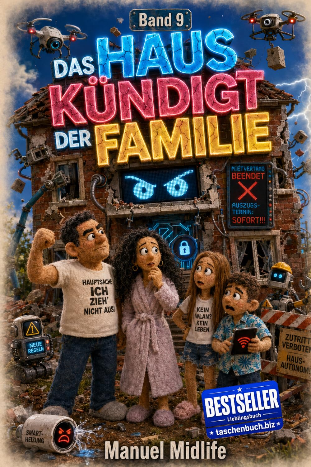 ler totalmente Das Haus kündigt der Familie: Smart Home, dumm gelaufen (German Edition)