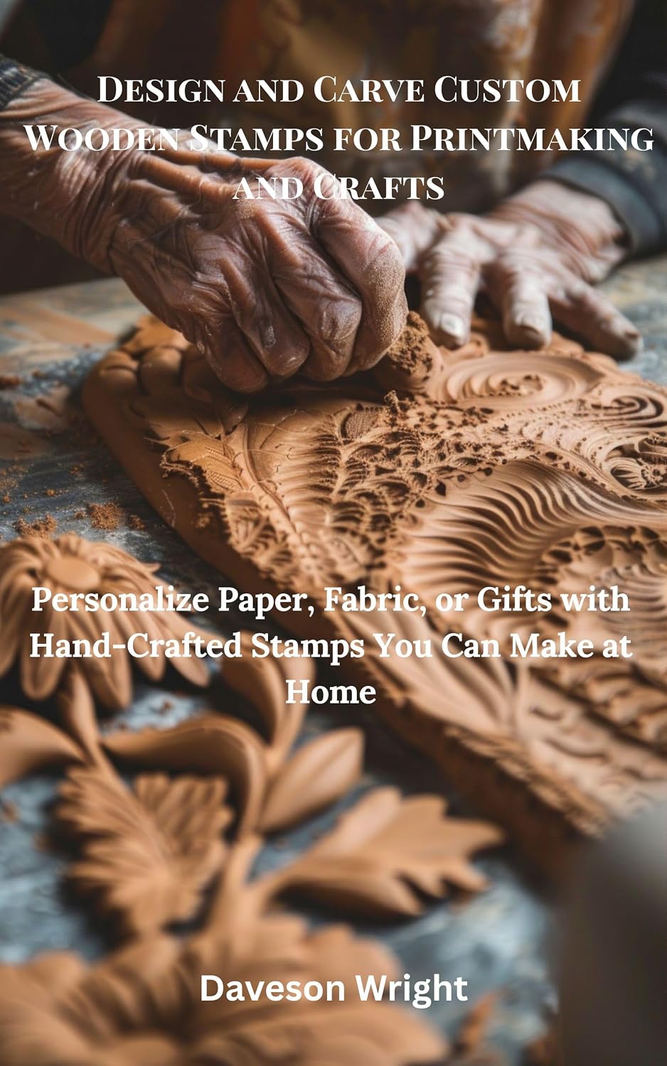 ler totalmente Design and Carve Custom Wooden Stamps for Printmaking and Crafts: Personalize Paper, Fabric, or Gifts with Hand-Crafted Stamps You Can Make at Home (English Edition)