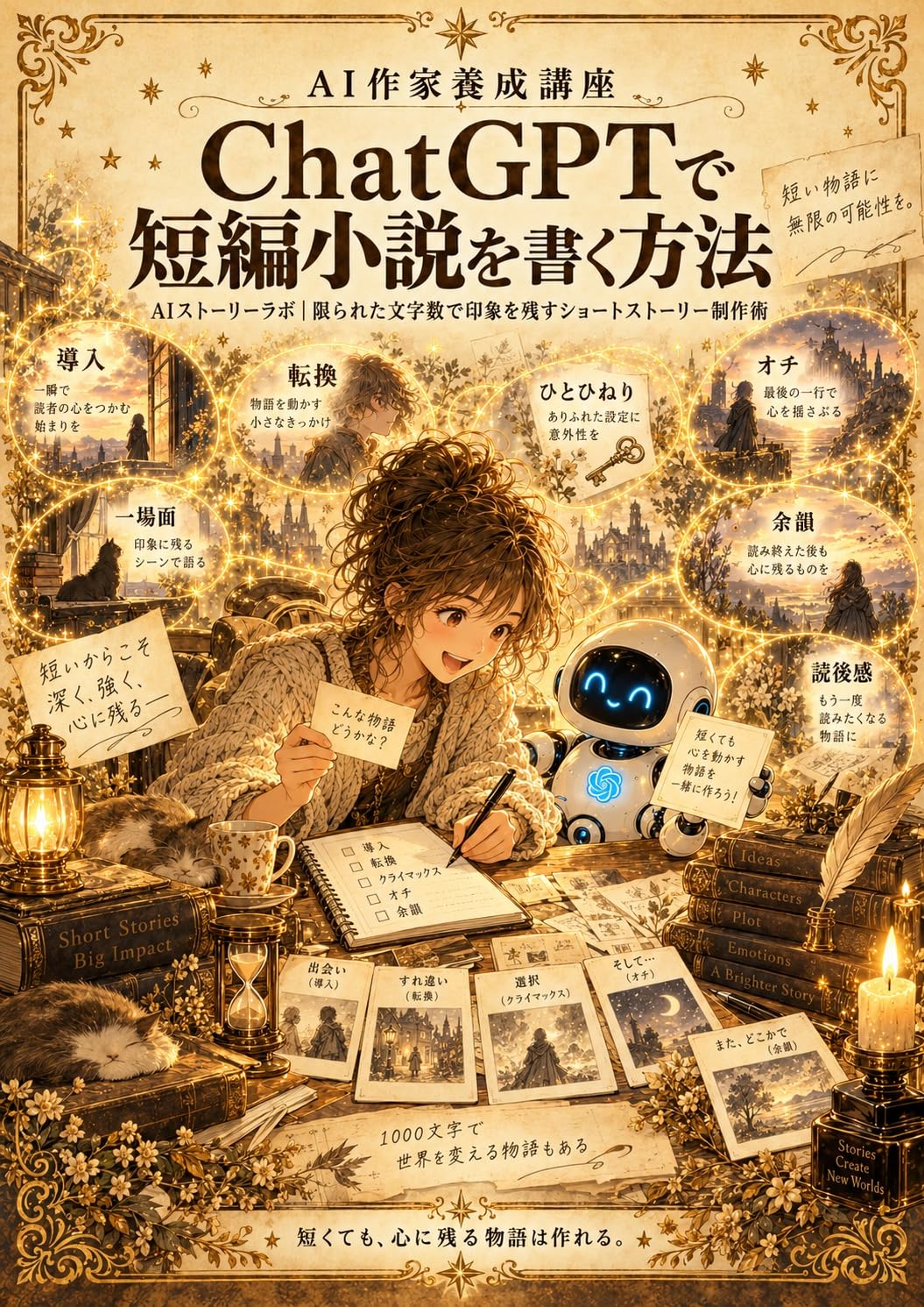 capítulo por capítulo baixar How to Write Short Stories with ChatGPT: AI Story Lab Short Story Techniques for Making a Lasting Impression AI Writer Training Course (KIJIO STUDIO) (Japanese Edition)