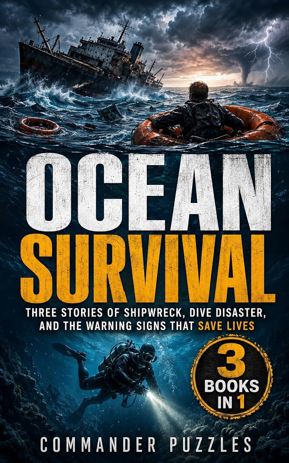 Ocean Survival: Three Stories of Shipwreck, Dive Disaster, and the Warning Signs That Save Lives (English Edition) baixar o livro de graça
