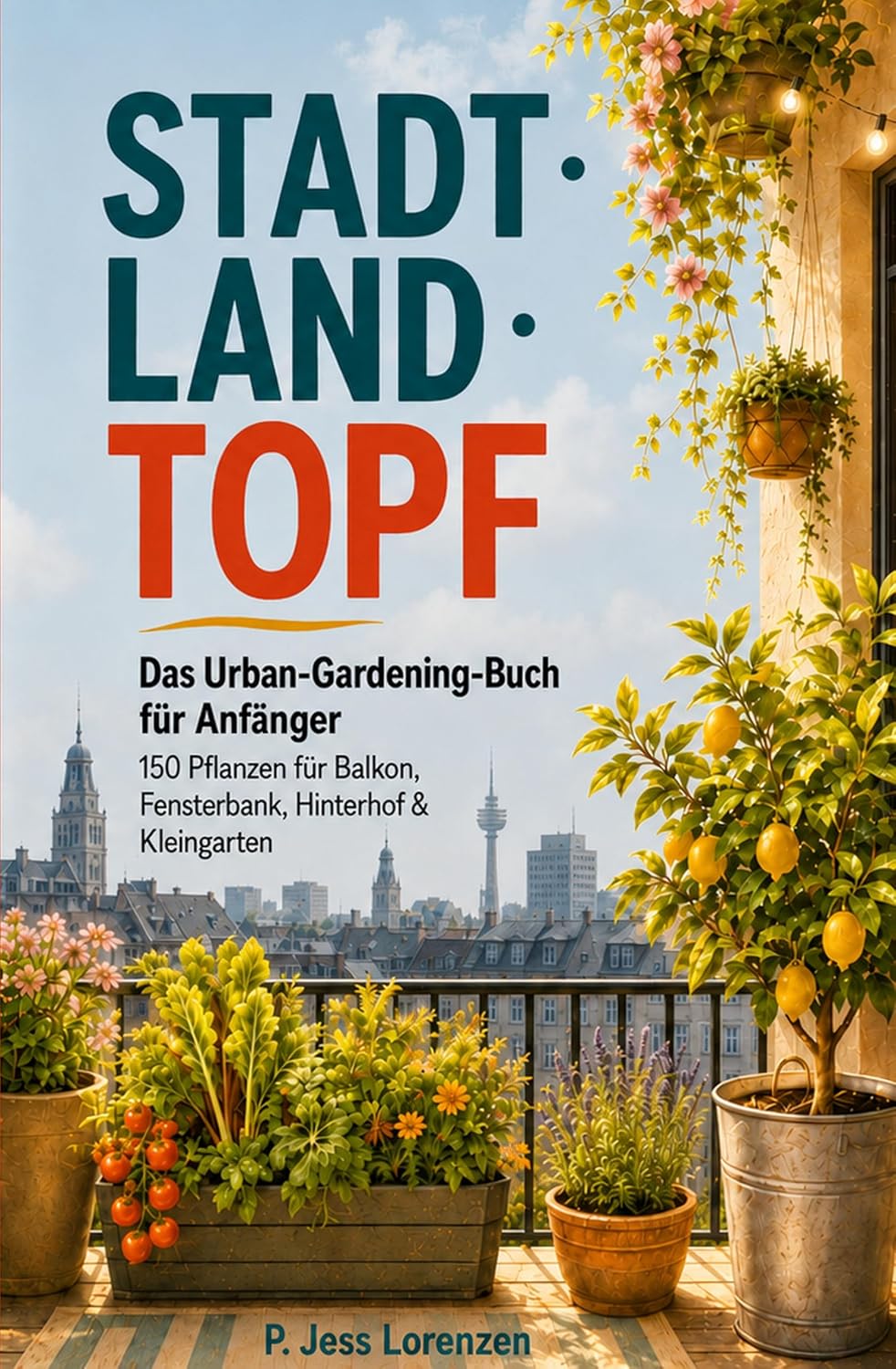 ler totalmente Stadt Land Topf: Das Urban-Gardening-Buch für Anfänger: 150 Pflanzen für Balkon, Fensterbank, Hinterhof und Kleingarten – Gemüse, Kräuter, Blüten und alte Sorten einfach anbauen (German Edition)