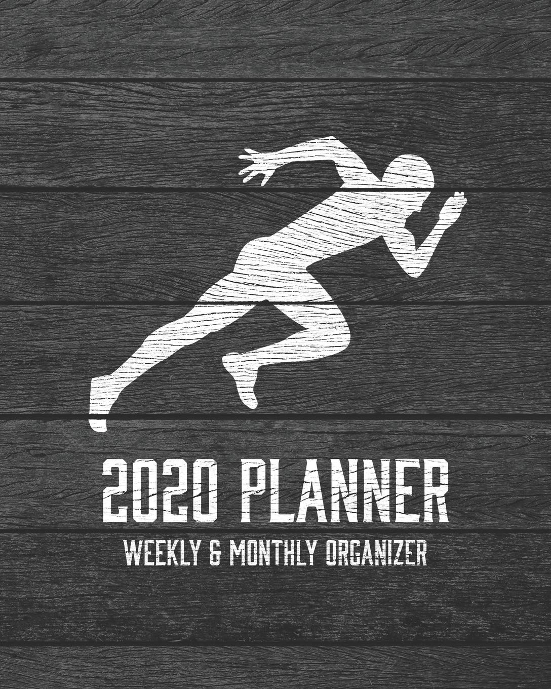 2020 Planner Weekly and Monthly Organizer: Running Dark Wood Vintage Rustic Theme - Calendar Views with 130 Inspirational Quotes - Jan 1st 2020 to Dec 30th 2020 - Holidays Included baixar livro de graça