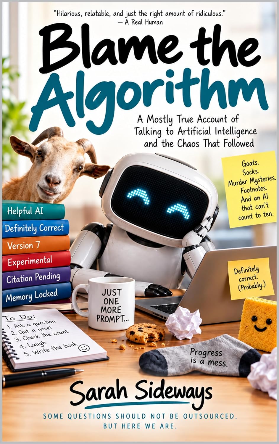 capítulo por capítulo baixar Blame the Algorithm: A Mostly True Account of Talking to Artificial Intelligence and the Chaos That Followed (English Edition)