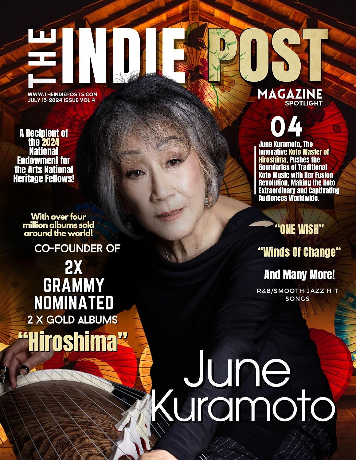 The Indie Post Magazine | June Kuramoto | July 15, 2024 Issue Vol 4 (English Edition) baixar o livro de graça