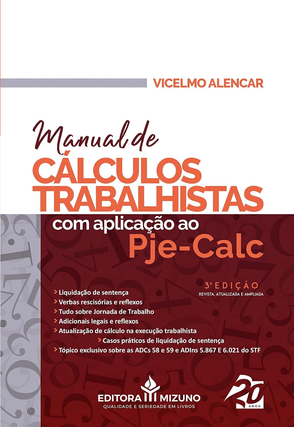 capítulo por capítulo baixar Manual de Cálculos Trabalhistas com Aplicação ao Pje-Calc (Edição 3): Volume 3