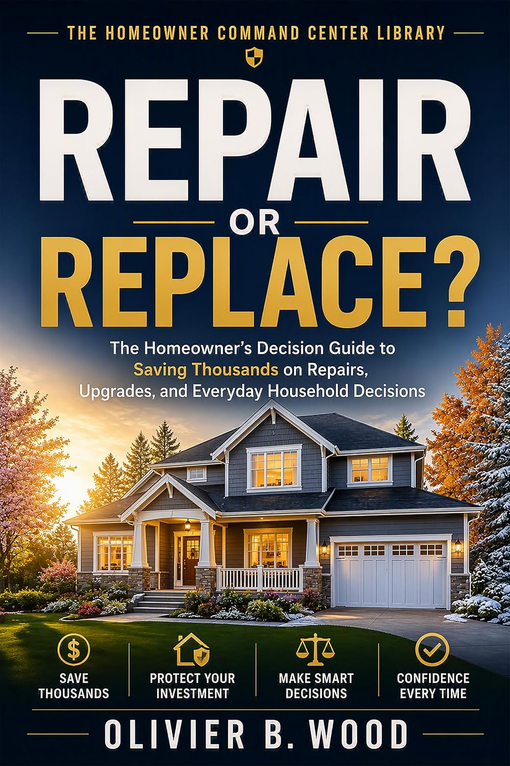 capítulo por capítulo baixar Repair or Replace?: The Homeowner's Decision Guide to Saving Thousands on Repairs, Upgrades, and Everyday Household Decisions (The Homeowner Command Center Library Book 2) (English Edition)