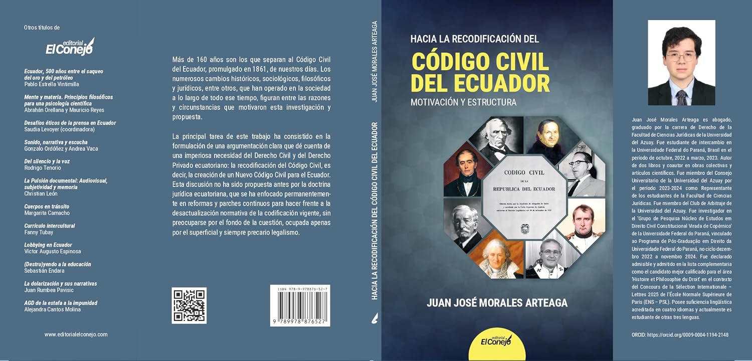 ler totalmente Hacia la recodificación del Código Civil del Ecuador: Motivación y estructura (Spanish Edition)