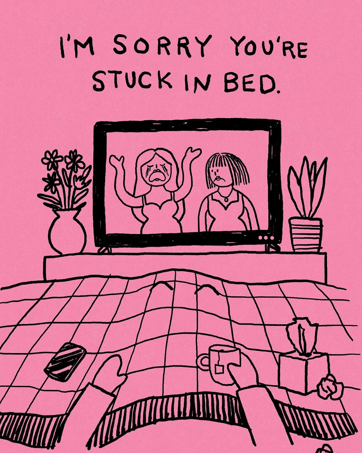 capítulo por capítulo baixar Humor Us Greeting Cards: Get Well - I'm sorry you're stuck in (Pack of 6)