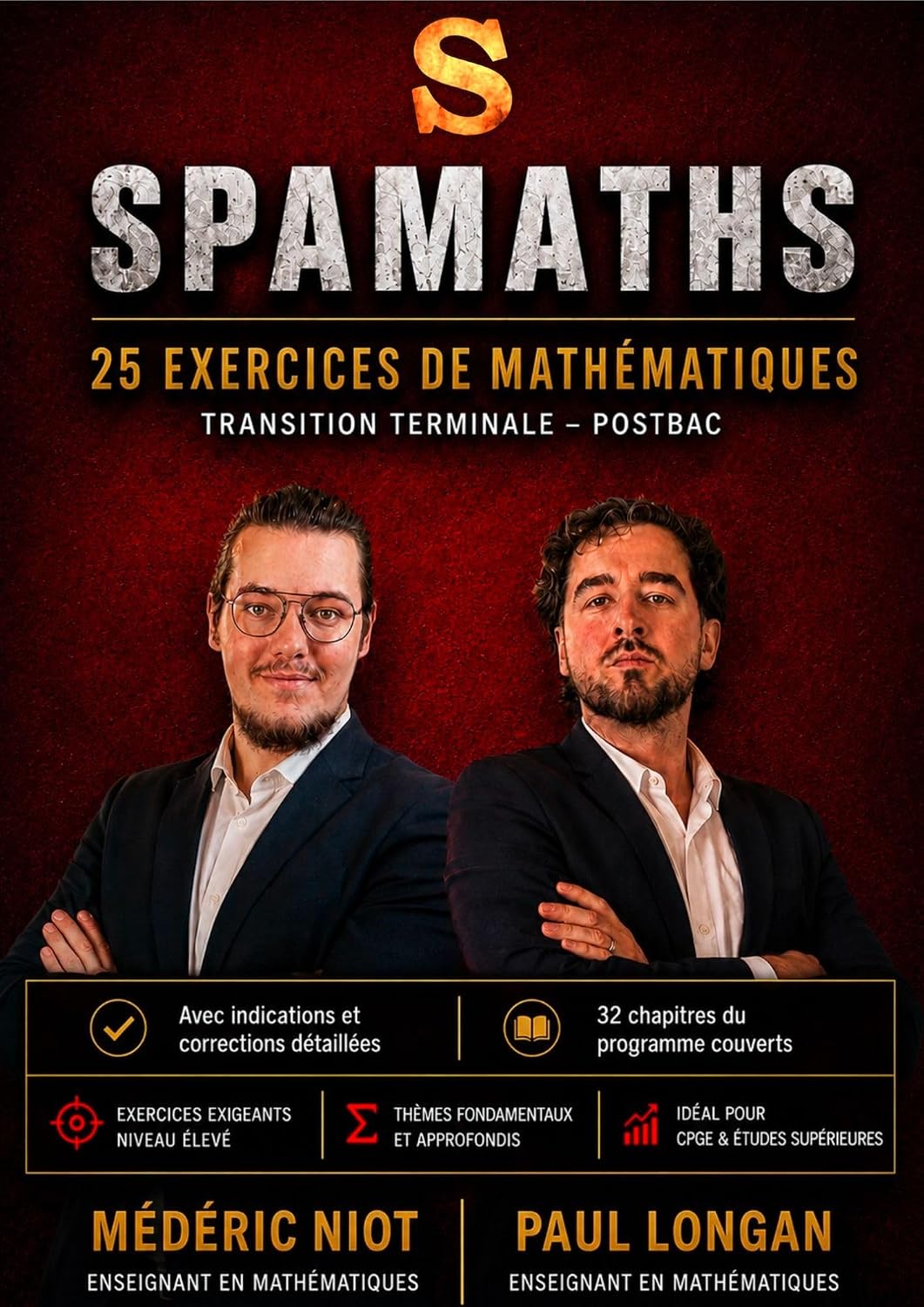capítulo por capítulo baixar Recueil d'exercices de maths difficiles pour lycéens intégrant une prépa: Pour réussir son entrée en prépa ou en licence de maths, et développer son goût pour les maths (French Edition)