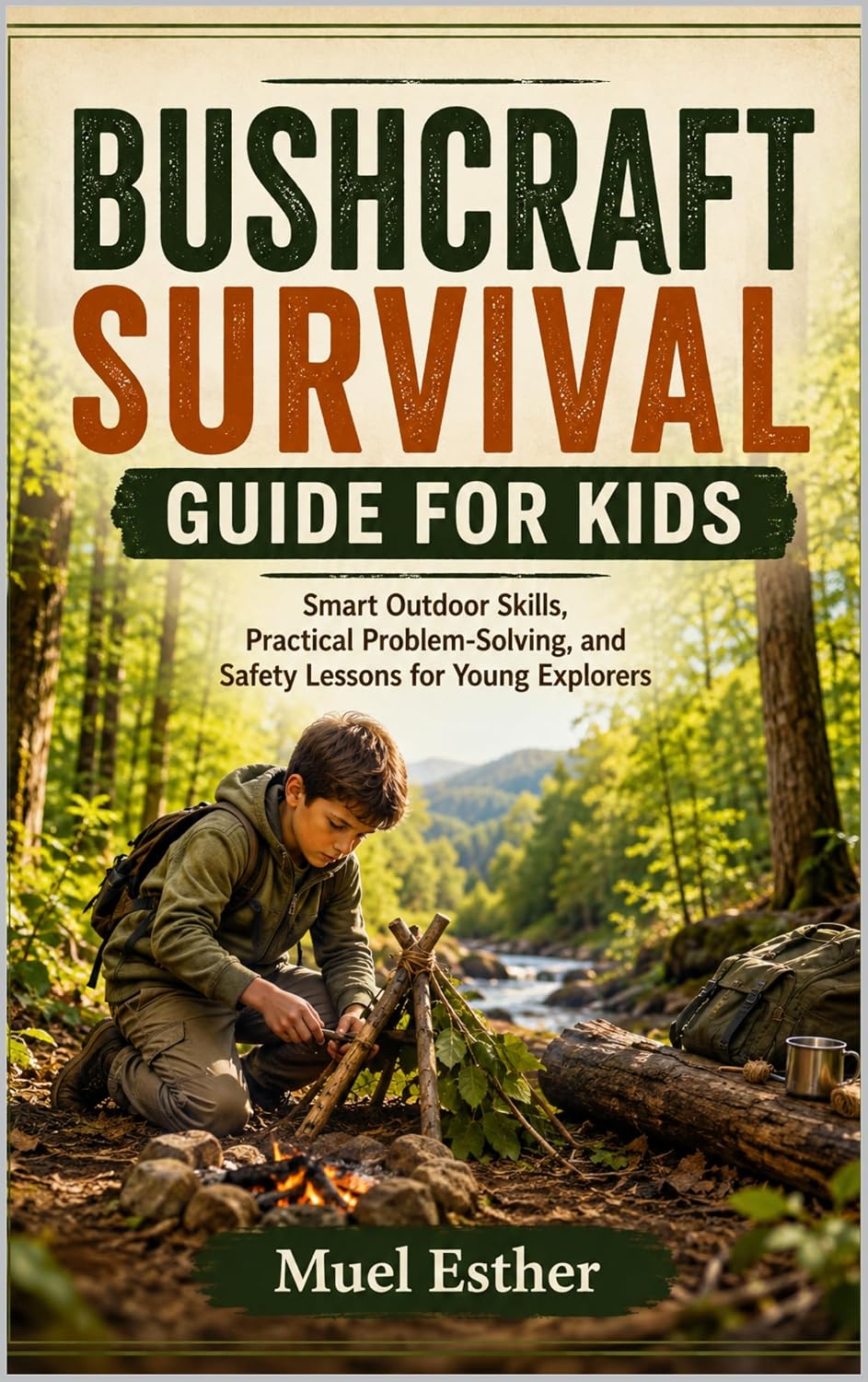 BUSHCRAFT SURVIVAL GUIDE FOR KIDS: Smart Outdoor Skills, Practical Problem-Solving, and Safety Lessons for Young Explorers (English Edition) baixar o livro de graça