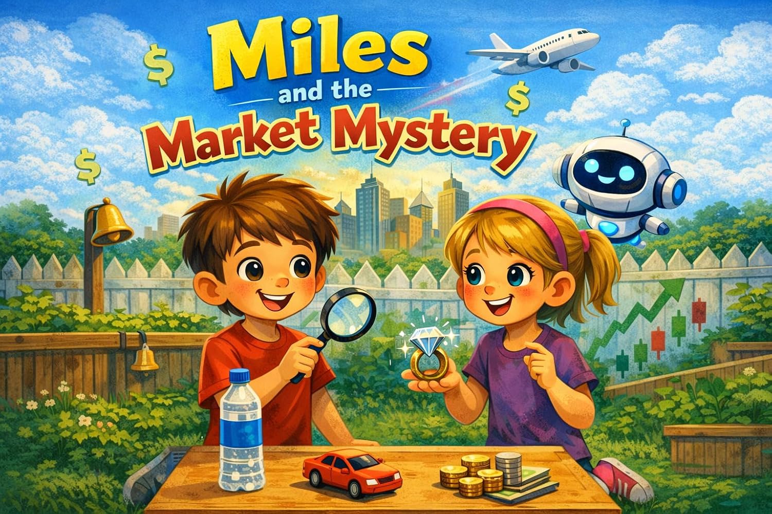 ler totalmente Miles and the Market mystery: Welcome (English Edition)