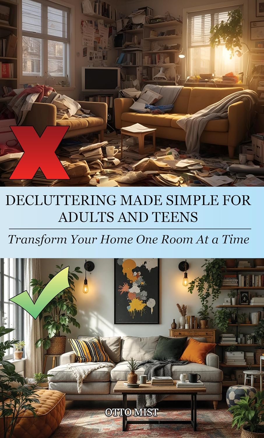 ler totalmente Decluttering Made Simple For Adults And Teens: Transform Your Home One Room At a Time: Detailed, Comprehensive Step-by-Step Guide On Decluttering Every... with Precision and Clarity (English Edition)