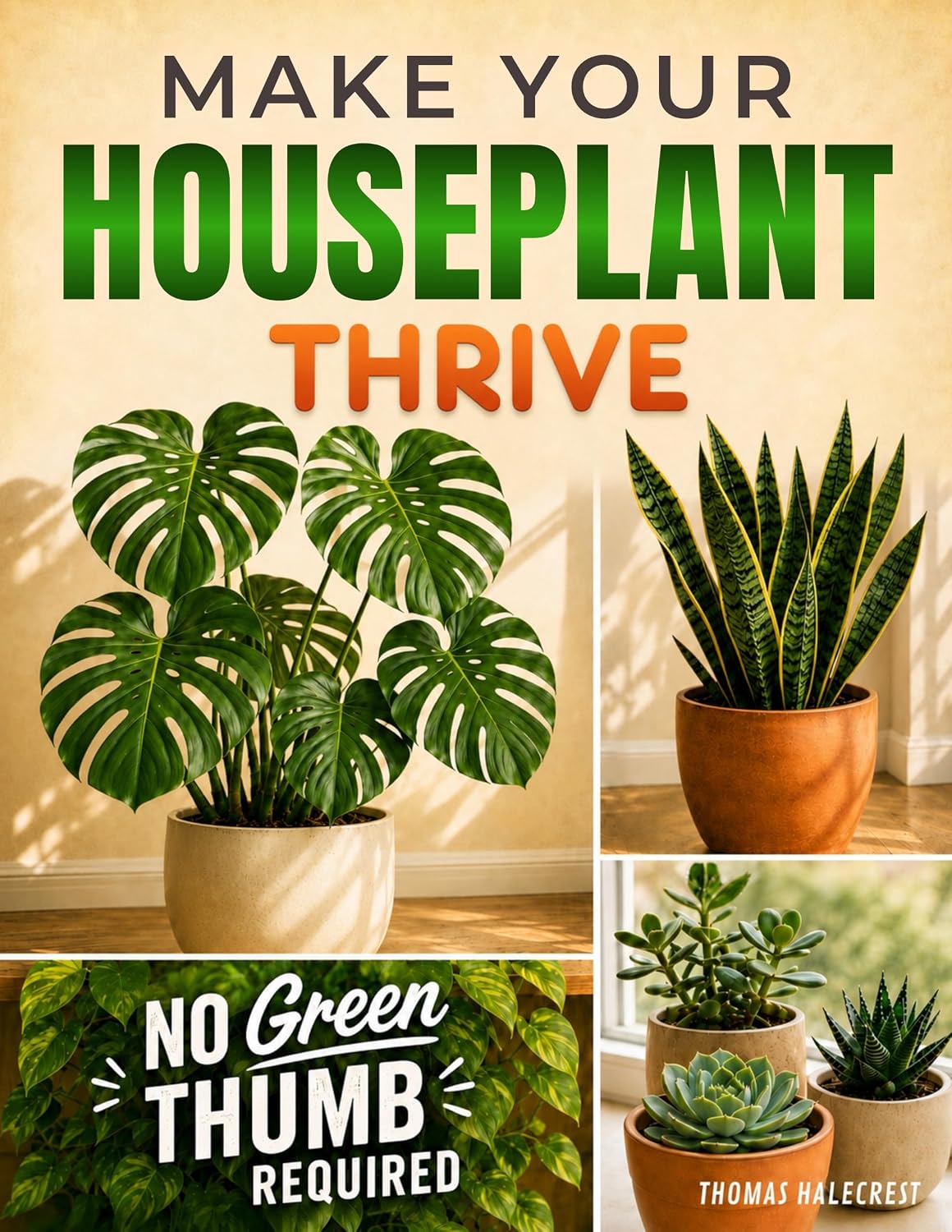 ler totalmente Make Your Houseplant Thrive: Spot Problems Fast, Fix Them With Confidence, and Transform Struggling Houseplants Into Beautiful Showpieces (English Edition)
