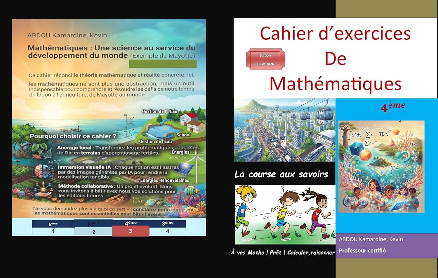 ler totalmente Cahier de Mathématiques 4ème: Une science concrète au service du monde (French Edition)