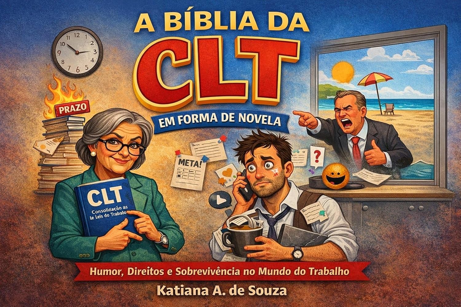 capítulo por capítulo baixar A BÍBLIA DA CLT: EM FORMATO DE NOVELA (DONA CLT- CAFÉ E CRISE Livro 1)