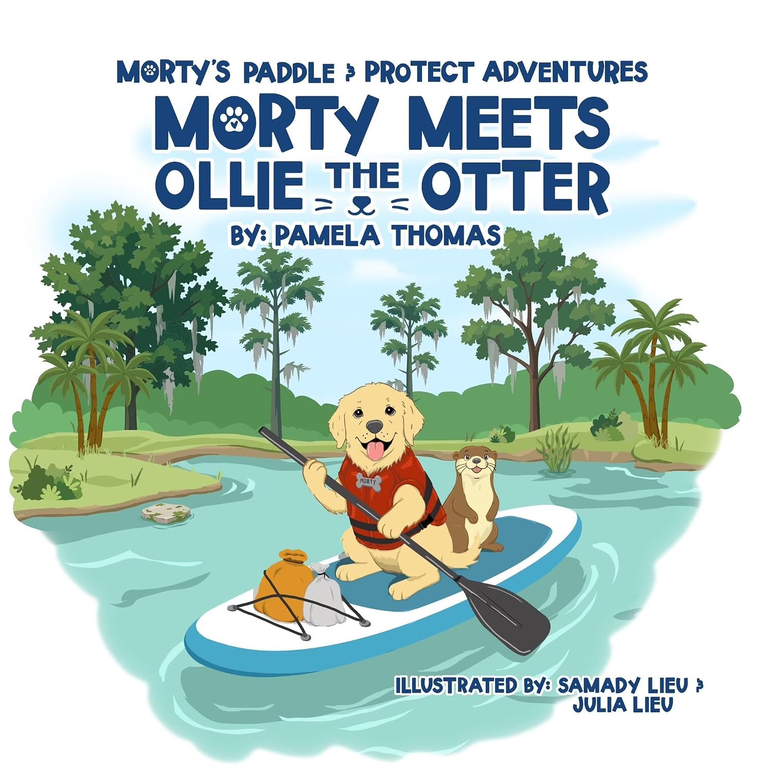 Morty Meets Ollie the Otter: A Paddle-Board Adventure About Saying Hello and Caring for Nature-Rainbow Springs (Morty's Paddle & Protect Adventures Book 1) (English Edition) baixar o livro de graça