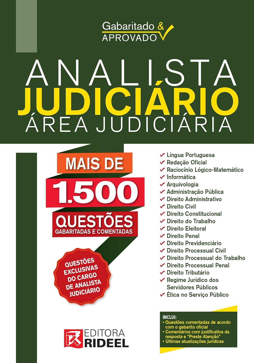 Gabaritado e Aprovado – Analista Judiciário baixar livro de graça