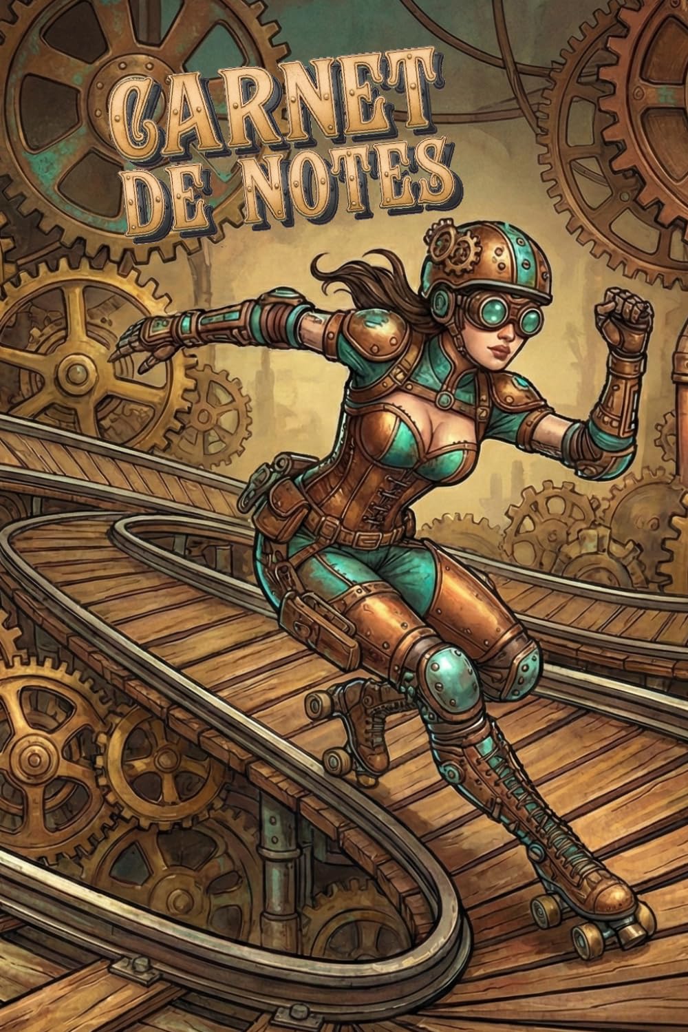 Carnet de Notes: Roller Mechanika – Style Steampunk & Action (French Edition) baixar o livro de graça