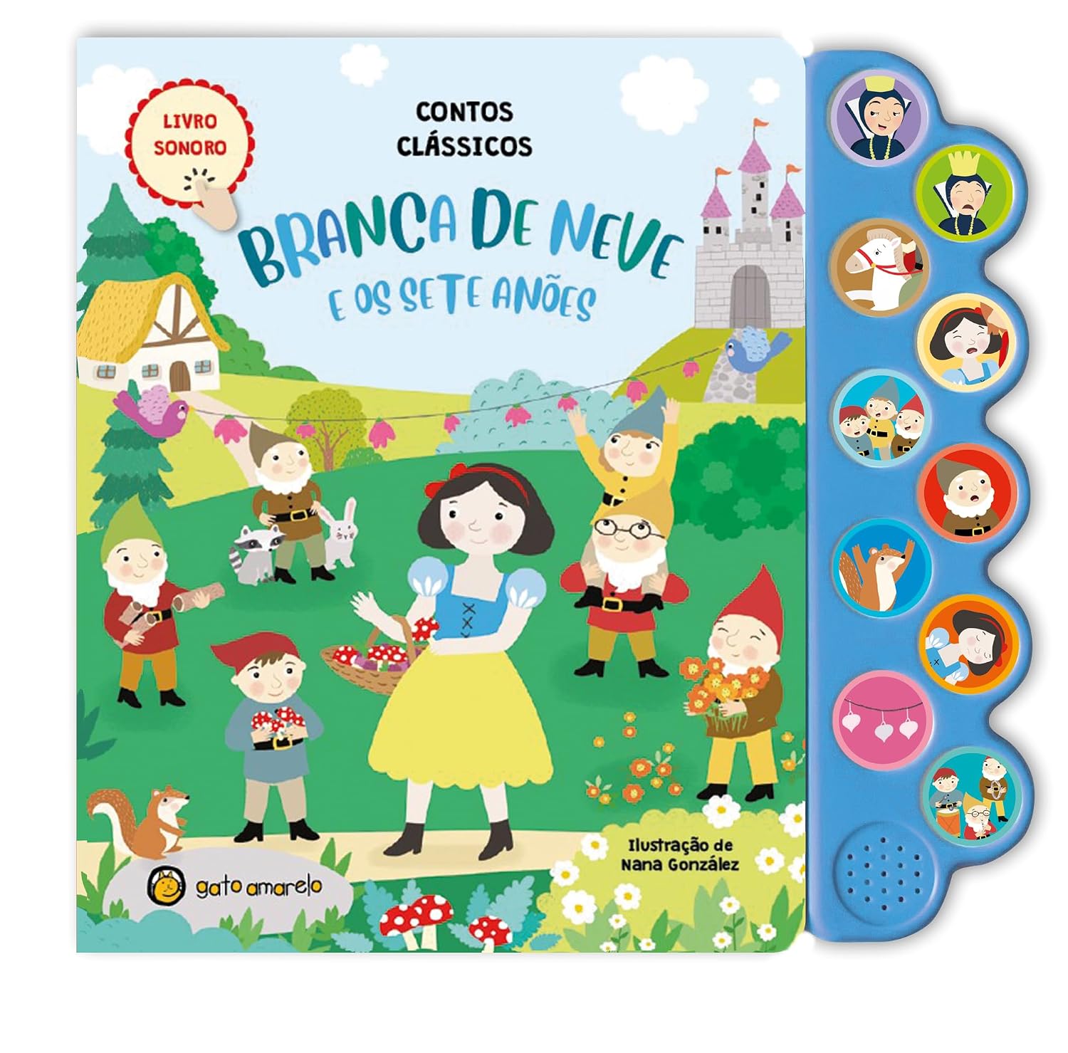 ler totalmente Mundo de sons: branca de neve: mundo dos sons