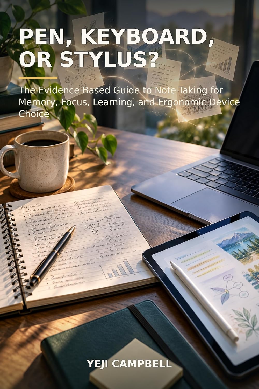 ler totalmente Pen, Keyboard, or Stylus?: The Evidence-Based Guide to Note-Taking for Memory, Focus, Learning, and Ergonomic Device Choice (English Edition)