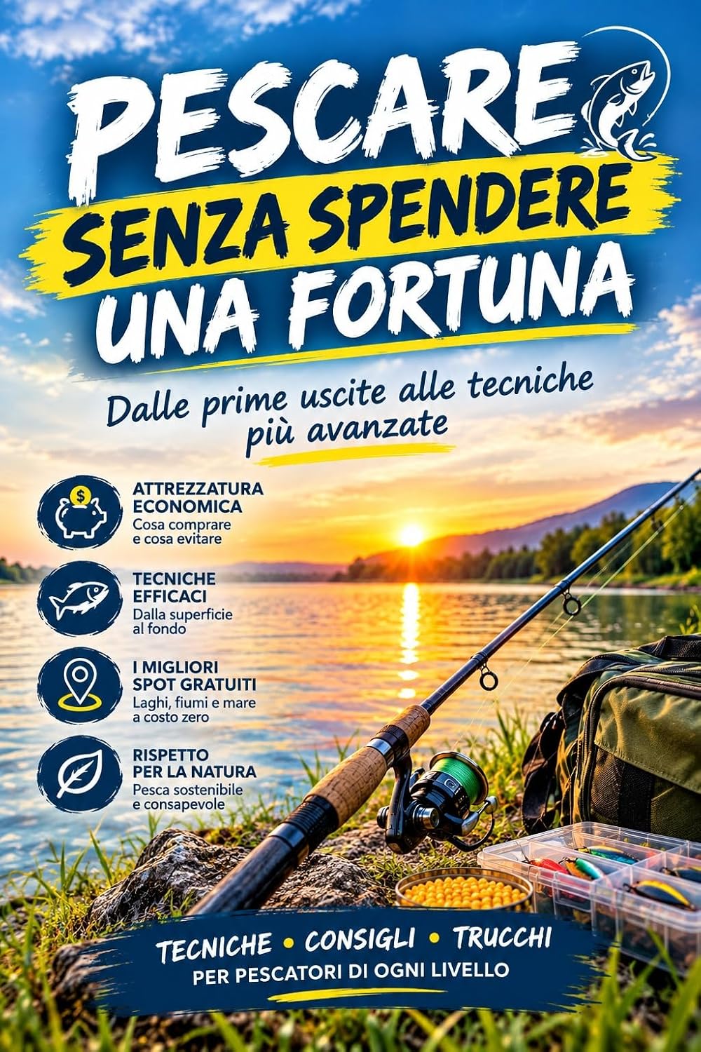 capítulo por capítulo baixar Pescare senza spendere una fortuna: Dalle prime uscite alle tecniche più avanzate (Italian Edition)
