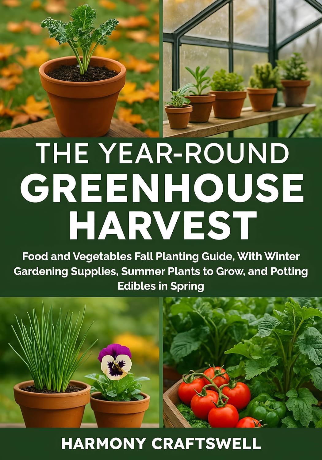 ler totalmente THE YEAR-ROUND GREENHOUSE HARVEST: Food and Vegetables Fall Planting Guide, With Winter Gardening Supplies, Summer Plants to Grow, and Potting Edibles... Gardening Series Book 4) (English Edition)
