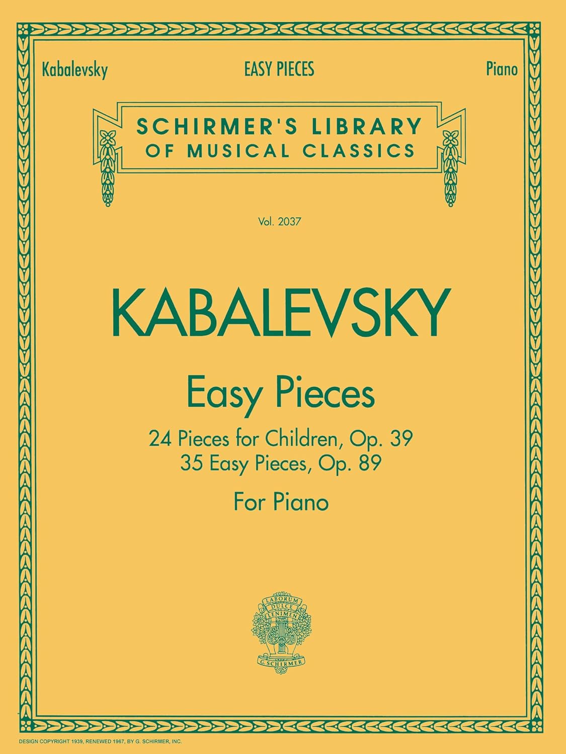 capítulo por capítulo baixar Easy Pieces: Schirmer Library of Classics Volume 2037 Piano Solo