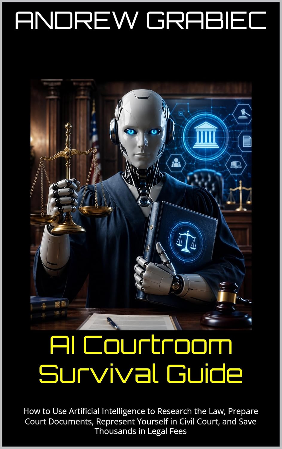 AI Courtroom Survival Guide: How to Use Artificial Intelligence to Research the Law, Prepare Court Documents, Represent Yourself in Civil Court, and Save Thousands in Legal Fees (English Edition) baixar o livro de graça