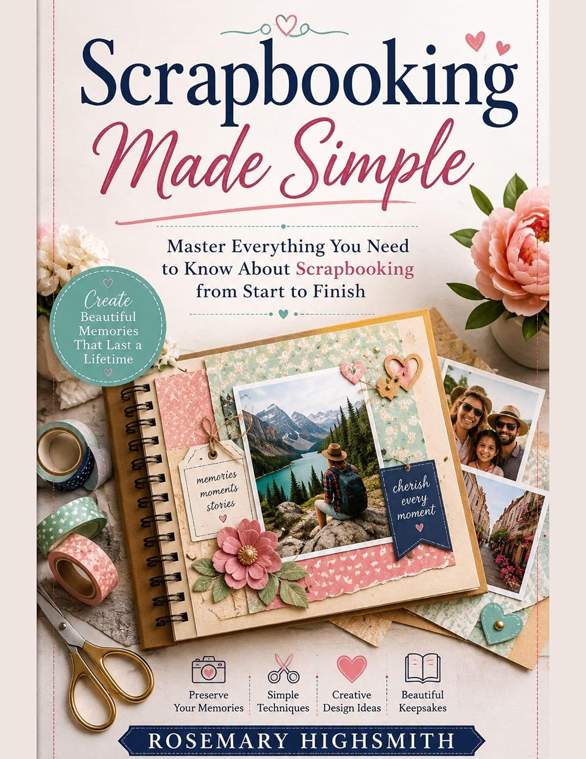 ler totalmente Scrapbooking Made Simple: Master Everything You Need to Know About Scrapbooking from Start to Finish (English Edition)