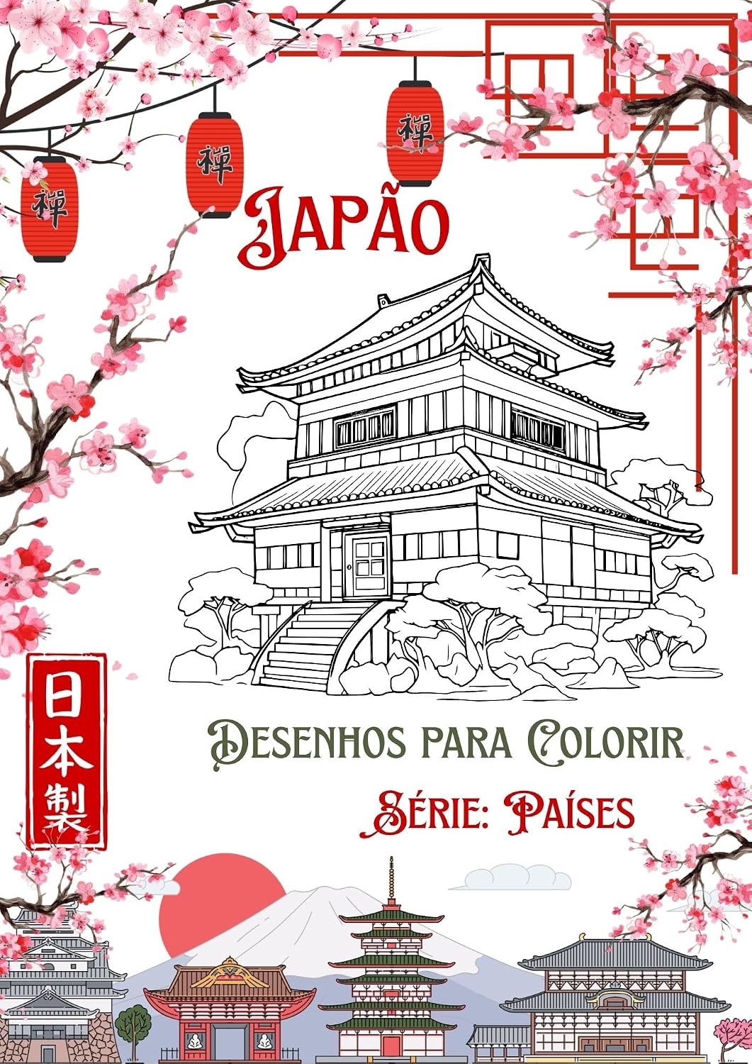 ler totalmente Livro de Colorir: Japão para Colorir