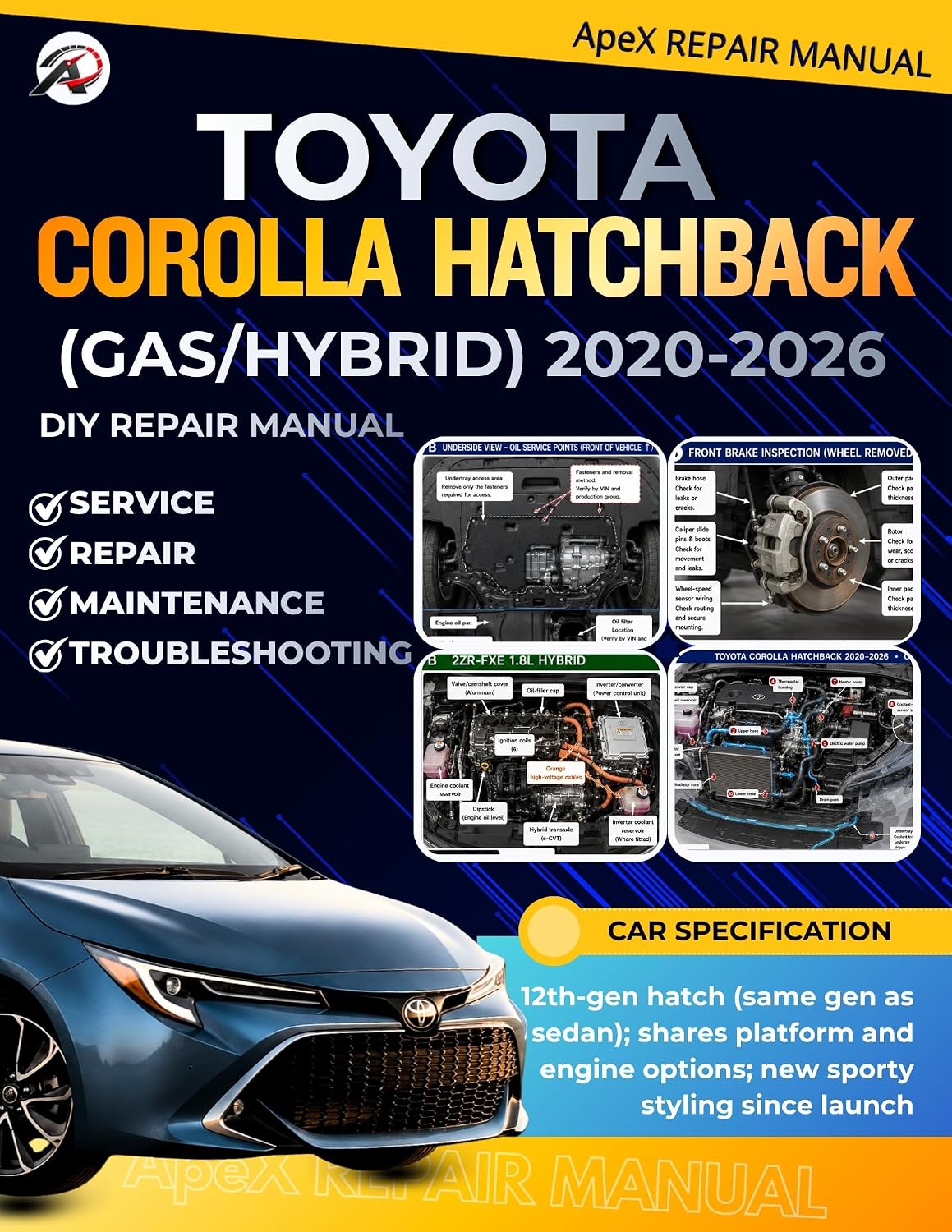 TOYOTA COROLLA HATCHBACK (English Edition) baixar o livro de graça