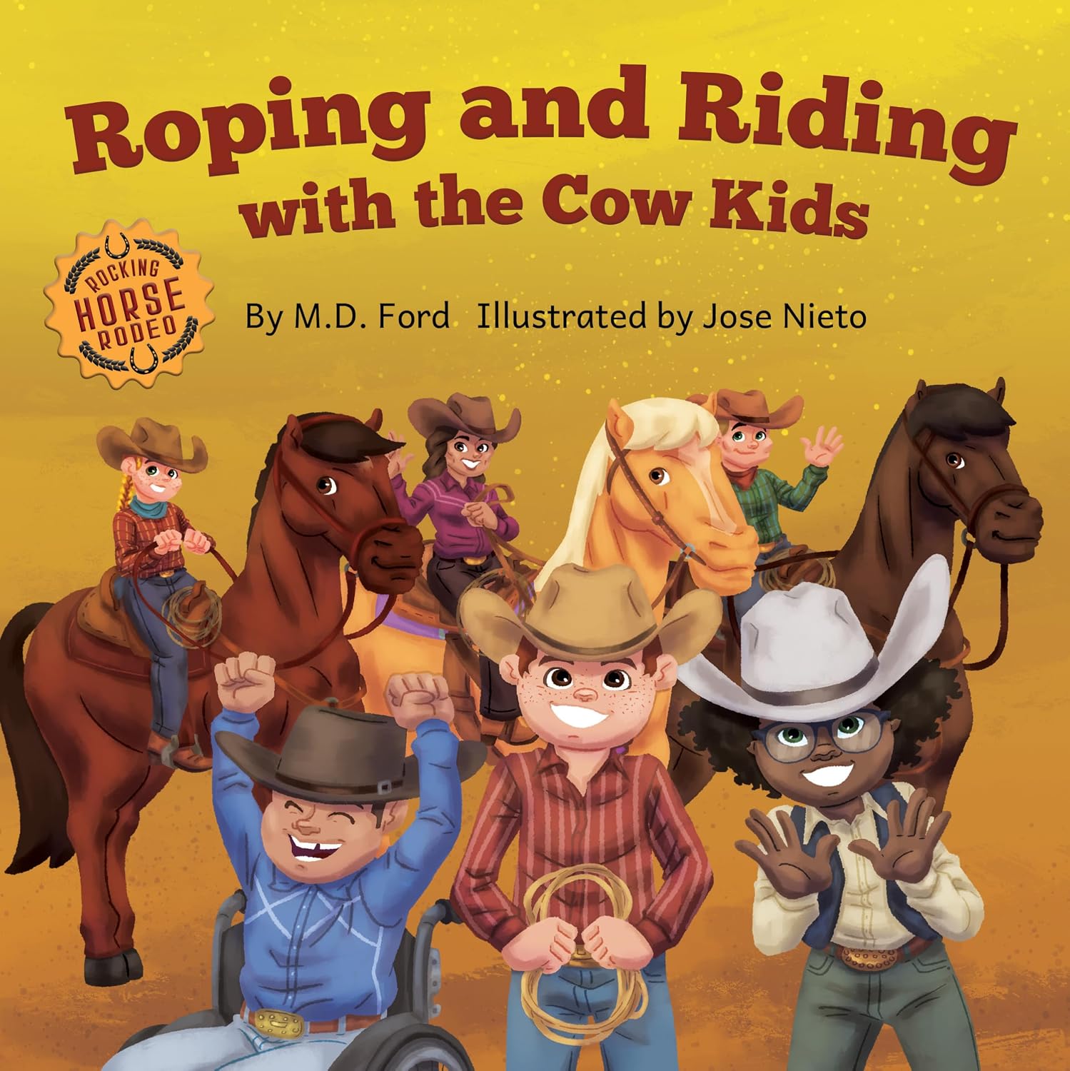Roping and Riding with the Cow Kids (Rocking Horse Rodeo) (English Edition) baixar o livro de graça